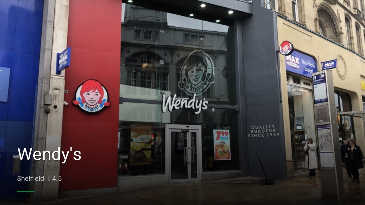 Wendy's - Sports Bars in Sheffield
