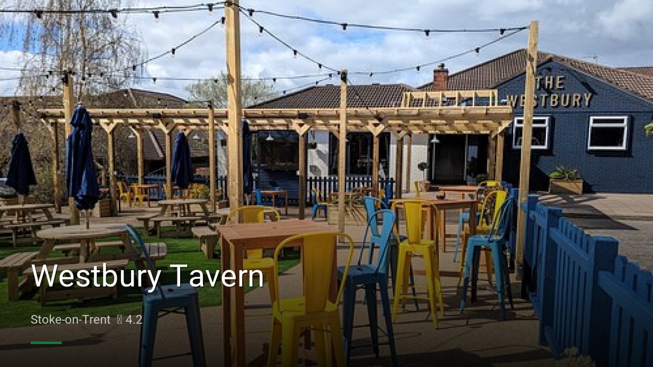 Westbury Tavern - Sports Bars in Stoke-on-Trent