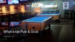 What’s Up Pub & Grub — Sports bars in Fort Wayne