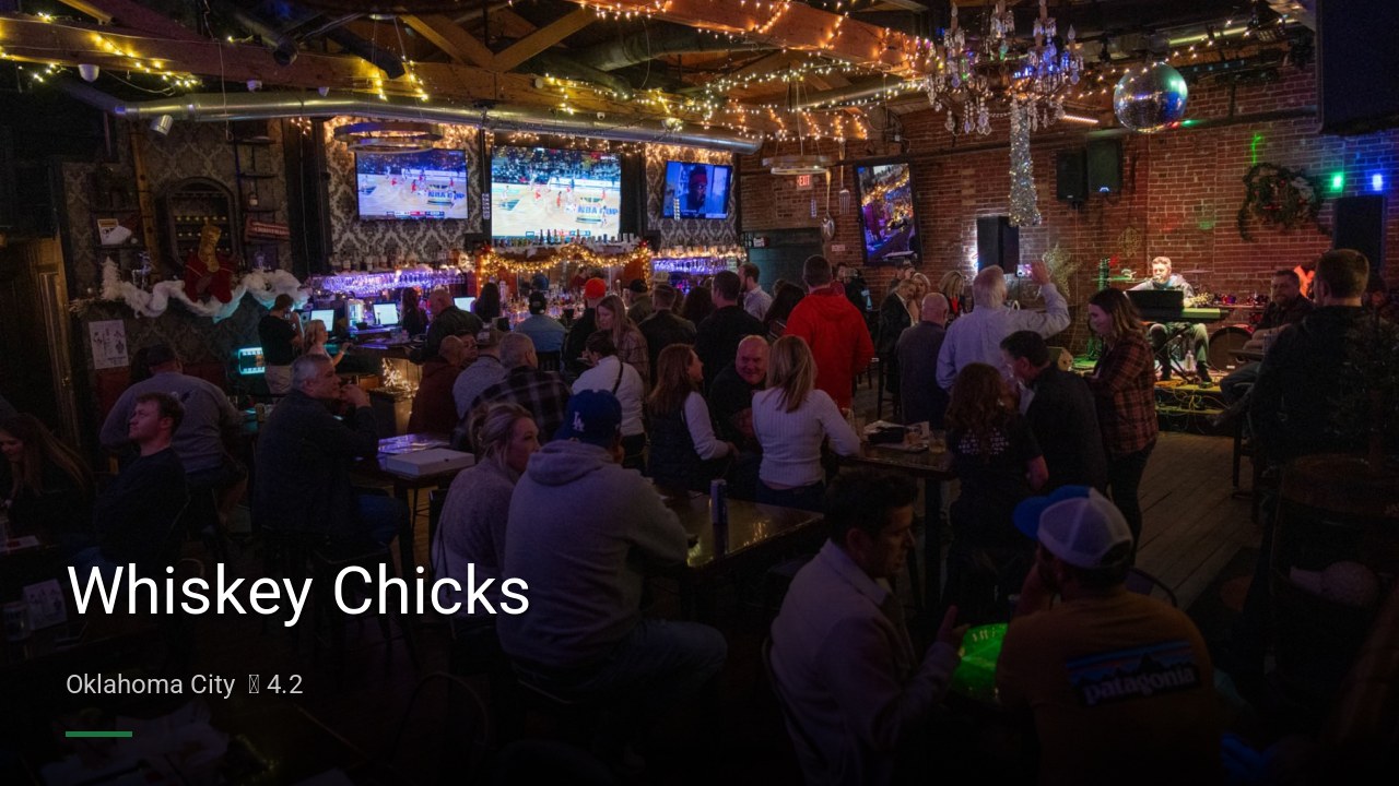 Whiskey Chicks - Sports Bars in Oklahoma City