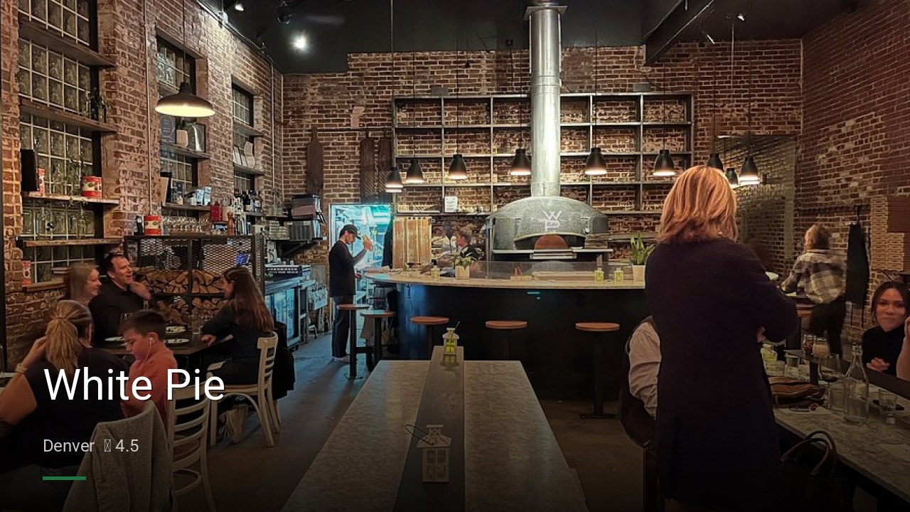 White Pie - Sports Bars in Denver