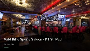 Wild Bill’s Sports Saloon – DT St. Paul — Sports bars in St. Paul