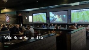 Wild Boar Bar and Grill — Sports bars in St. Paul