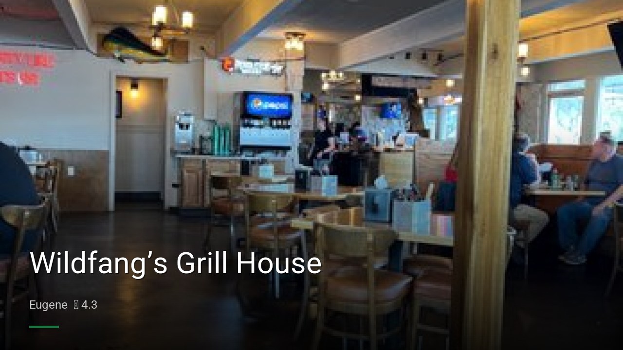 Wildfang’s Grill House - Sports Bars in Eugene