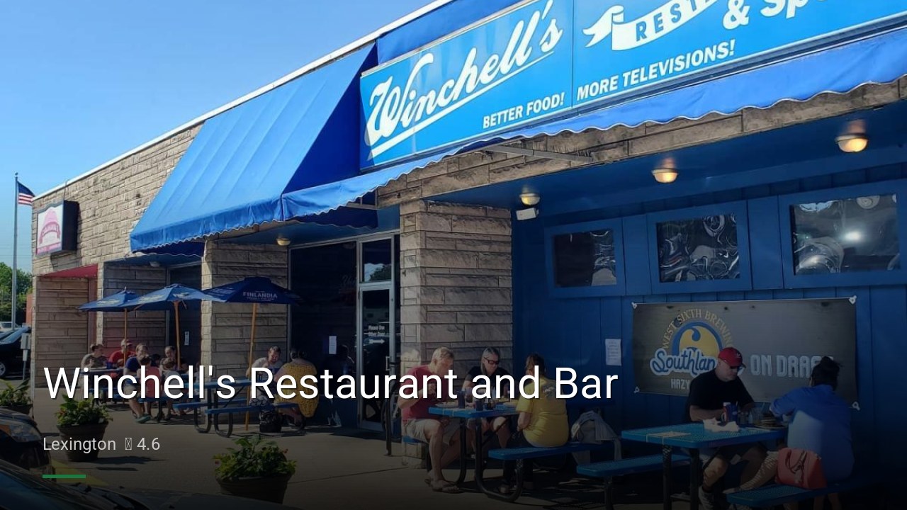 Winchell's Restaurant and Bar - Sports Bars in Lexington