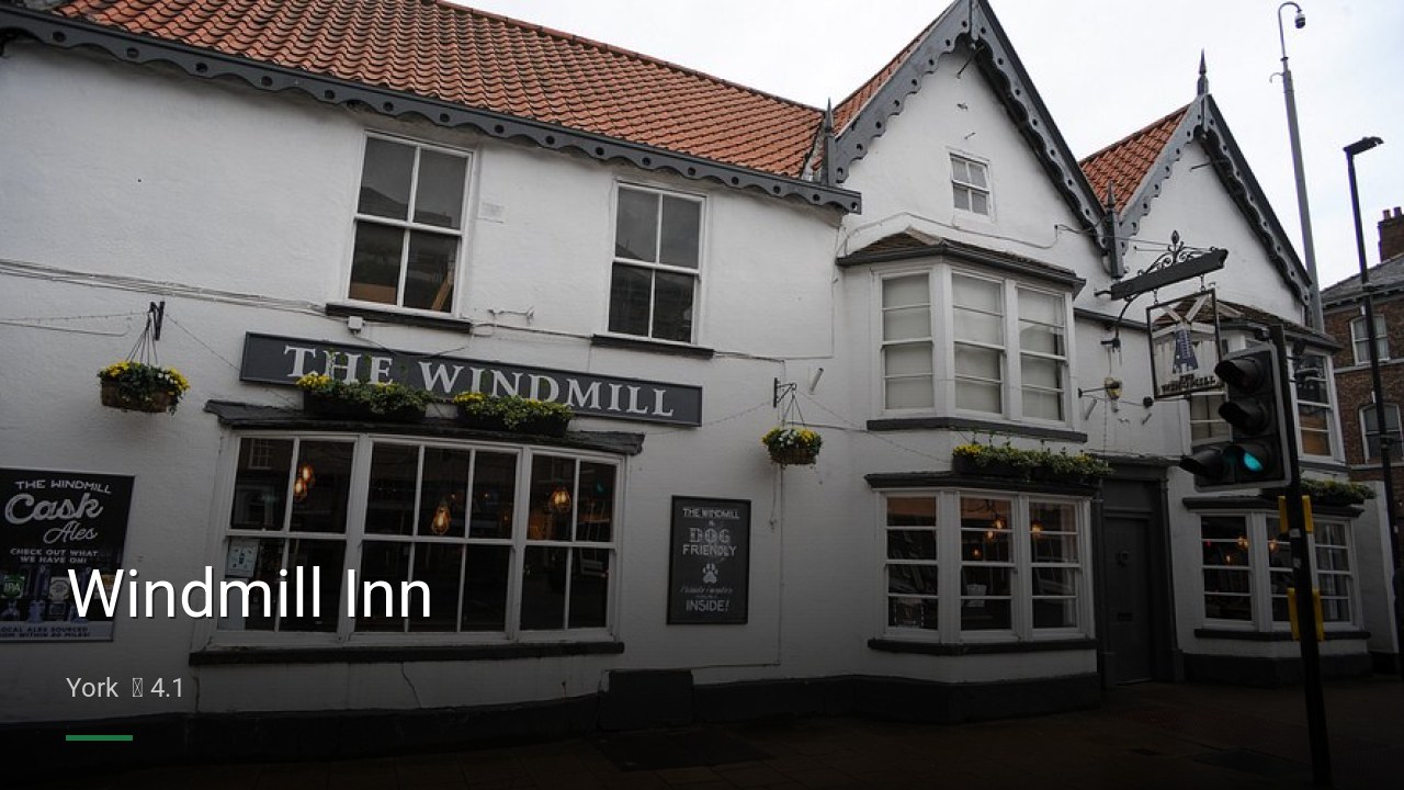 Windmill Inn - Sports Bars in York
