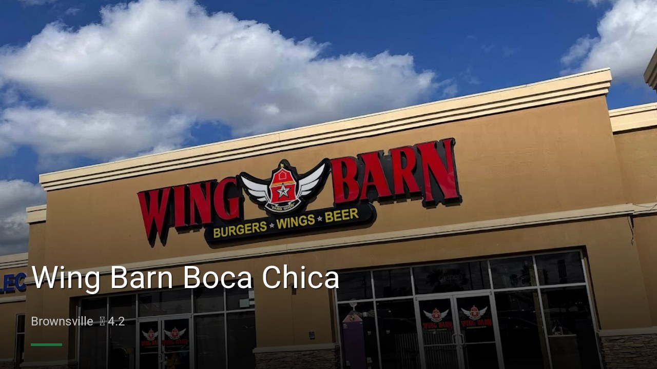 Wing Barn Boca Chica - Sports Bars in Brownsville