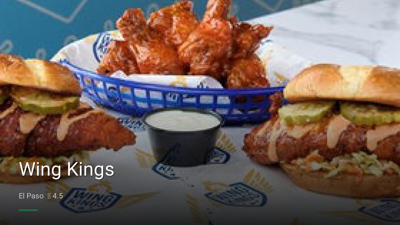 Wing Kings - Sports Bars in El Paso