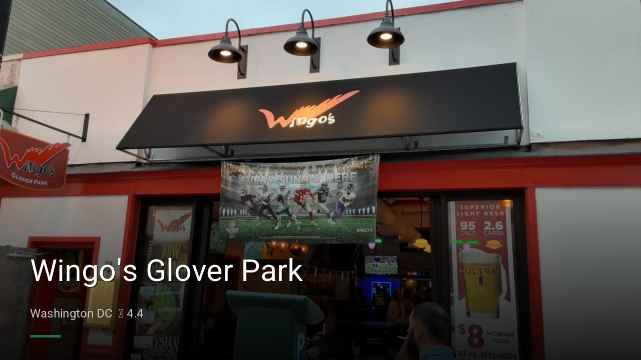 Wingo's Glover Park - Sports Bars in Washington DC
