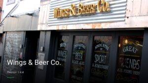 Wings & Beer Co. — Pubs in Preston