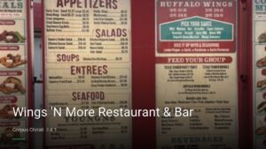 Wings ‘N More Restaurant & Bar — Sports bars in Corpus Christi