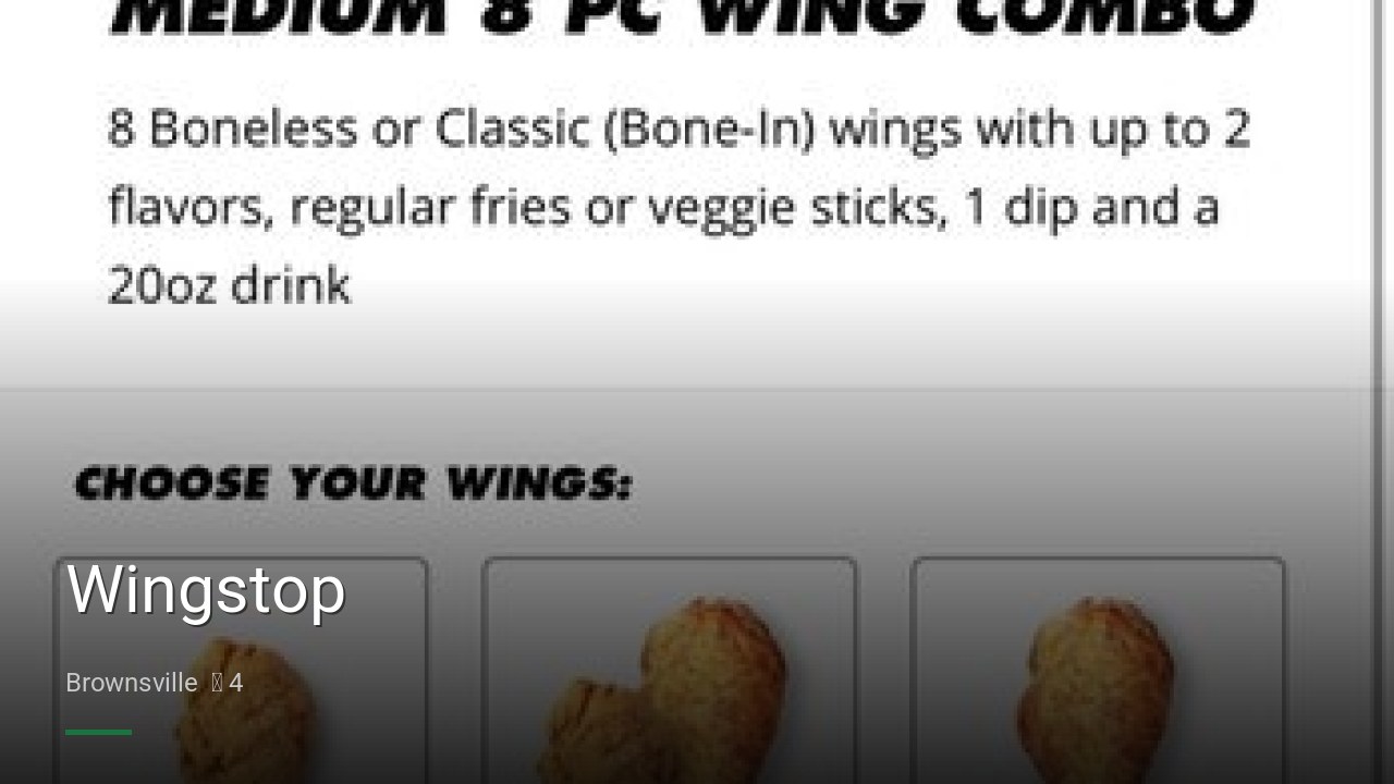 Wingstop - Sports Bars in Brownsville