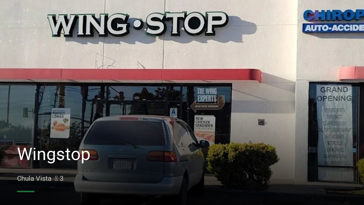 Wingstop - Sports Bars in Chula Vista