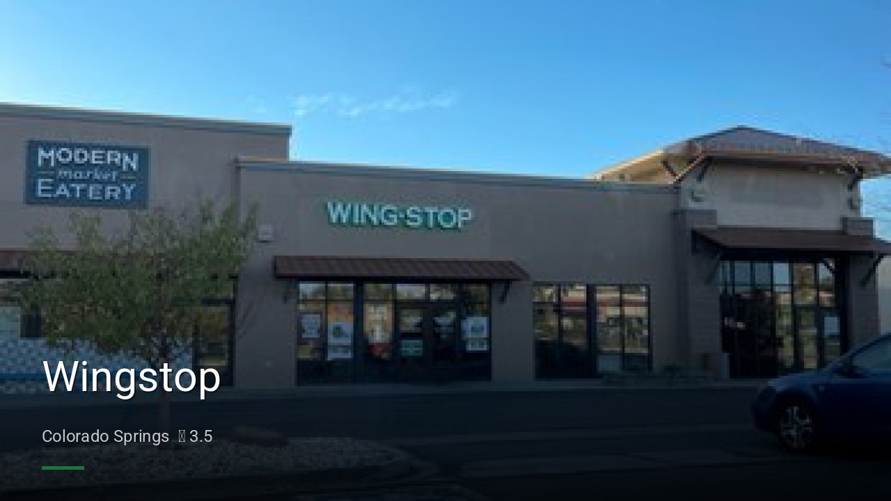 Wingstop - Sports Bars in Colorado Springs