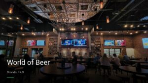 World of Beer — Sports bars in Orlando