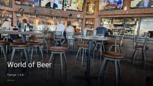 World of Beer — Sports bars in Tampa