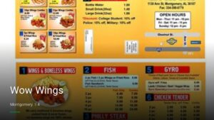 Wow Wings — Sports bars in Montgomery