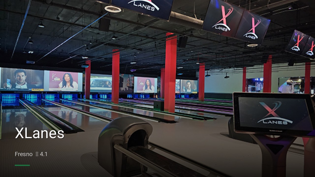 XLanes - Sports Bars in Fresno