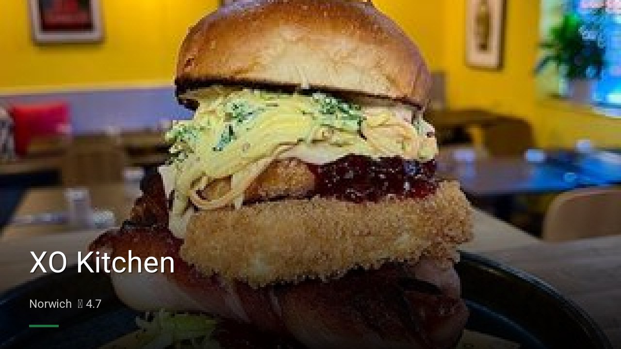 XO Kitchen - Sports Bars in Norwich