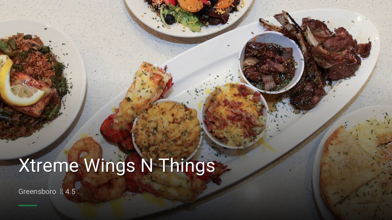 Xtreme Wings N Things - Sports Bars in Greensboro