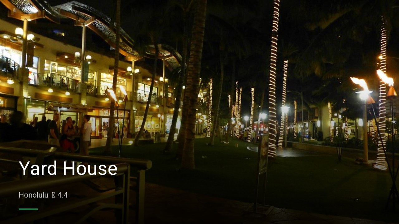 Yard House - Sports Bars in Honolulu