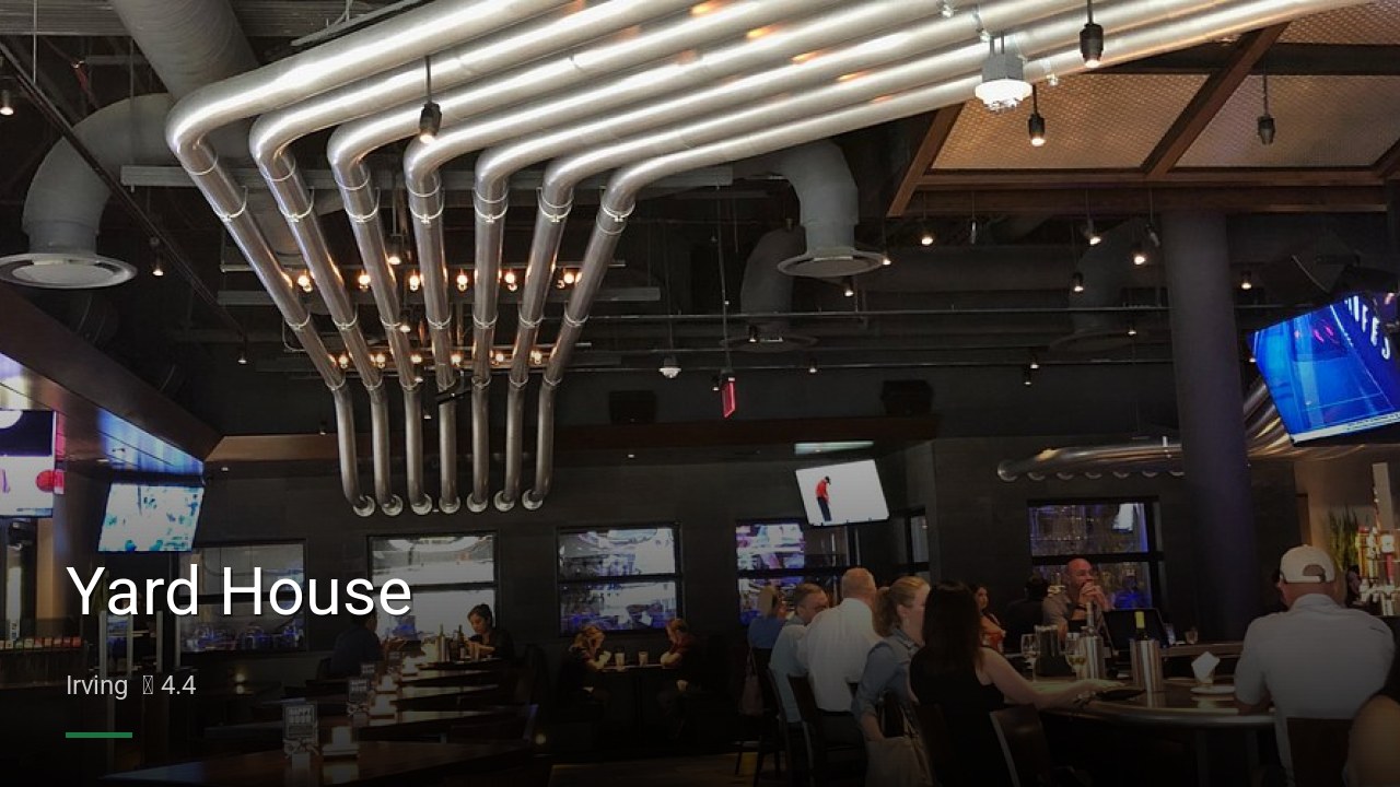 Yard House - Sports Bars in Irving