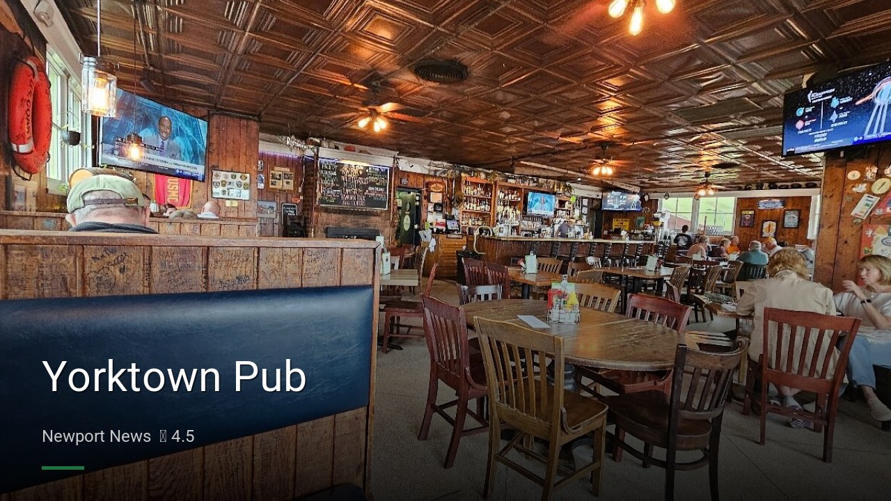 Yorktown Pub - Sports Bars in Newport News