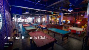 Zanzibar Billiards Club — Sports bars in Denver