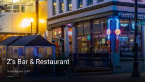 Z’s Bar & Restaurant — Sports bars in Grand Rapids